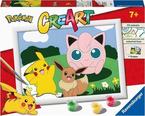 CreArt spalvinimo knygelė vaikams „Pokémon“