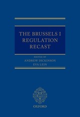 The Brussels I Regulation Recast