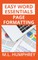 Page Formatting