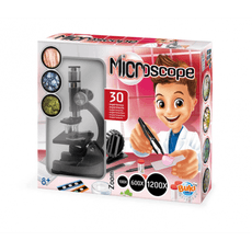 Mikroskopas 30 eksperimentų X100 / X600 / X1200