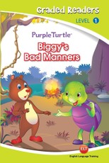 Biggie's bad manners (Purple Turtle, English Graded Readers, Level 1)