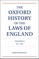 The Oxford History of the Laws of England Volume II