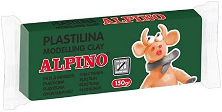 Plastilinas ALPINO 150g green leaf