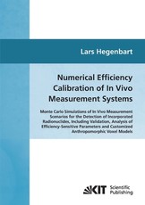 Numerical efficiency calibration of in vivo measurement systems