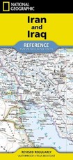 National Geographic Iran and Iraq Map
