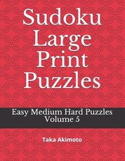 Sudoku Large Print Puzzles