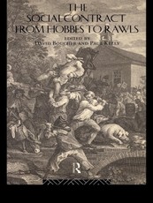 The Social Contract from Hobbes to Rawls