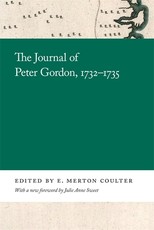 The Journal of Peter Gordon, 1732-1735
