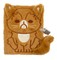 Harry Potter: Crookshanks Plush Lock & Key Diary