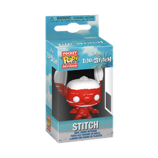 FUNKO POP! Raktų pakabutis: Lilo & Stitch - Stitch Badness Level (Deco)