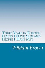 Three Years in Europe