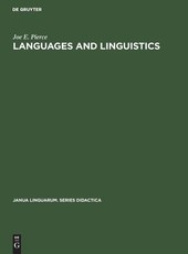 Languages and Linguistics
