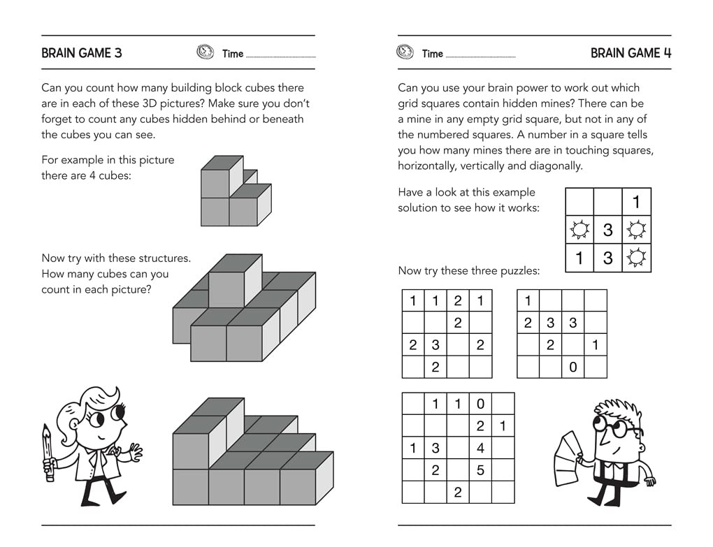 Brain Games For Clever Kids N Knygos lt