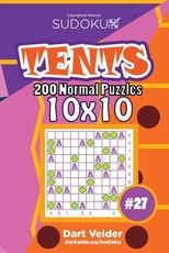 Sudoku Tents - 200 Normal Puzzles 10x10 (Volume 27)