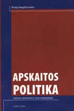 Apskaitos politika viešojo sektoriaus ūkio subjektams