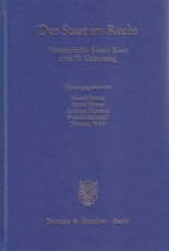 Der Staat im Recht
