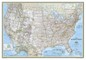 National Geographic United States Wall Map - Classic (43.5 X 30.5 In)