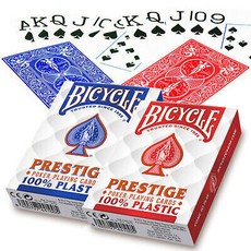 Bicycle Prestige Jumbo pokerio kortos