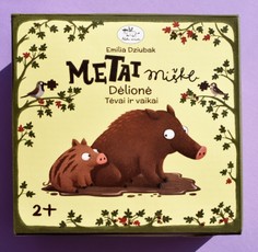 Dėlionė „Metai miške. Tėvai ir vaikai“