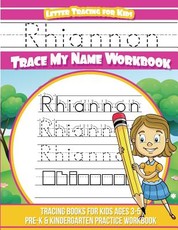 Rhiannon Letter Tracing for Kids Trace my Name Workbook