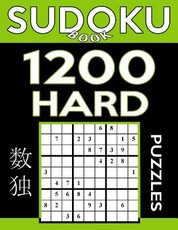 Sudoku Book 1,200 Hard Puzzles