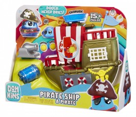 DohKins plastilino komplektas – piratų laivas