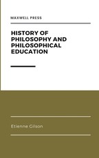 History of Philosophy and Philosophical Education