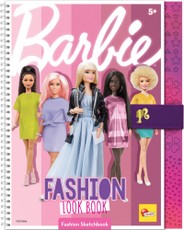 Barbie mados eskizų knyga