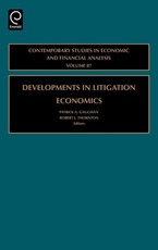 Developments in Litigation Economics