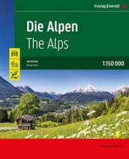 Die Alpen, Straßenatlas 1:150.000, freytag & berndt