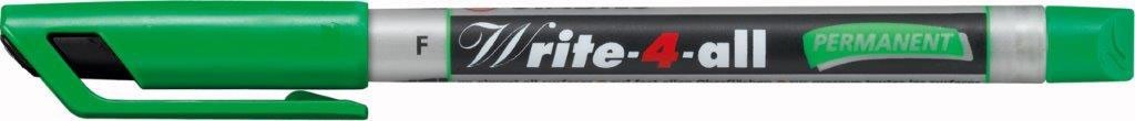 Žymeklis permanentinis Write-4-all F žalias