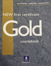 New First Certificate Gold coursebook