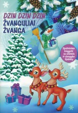 Dzin dzin dzin žvaguliai žvanga: eiliuota spalvinimo knygelė