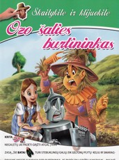 Ozo šalies burtininkas. Skaitykite ir klijuokite
