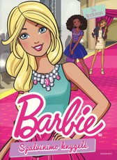 Barbie. Spalvinimo knygelė. Su lipdukais