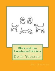 Black and Tan Coonhound Stickers