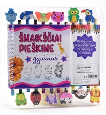 Šmaikščiai pieškime gyvūnus