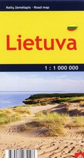 Lietuva. Kišenėje telpantis kelių žemėlapis M 1:1 000 000