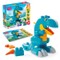 MEGA BLOKS BUILD AND CHOMP 3 in 1 dinozauro konstruktorius (JMK85)