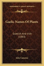 Gaelic Names of Plants