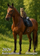 Sieninis kalendorius 2026. Draugai