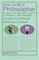 How To Be A Philosopher