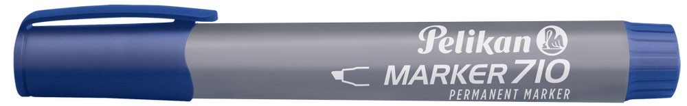 Žymeklis permanentinis 710 mėlynas