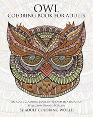 Owl Coloring Book For Adults
