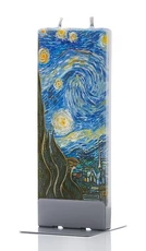 Žvakė FLATYZ „Vincent van Gogh – The Starry Night“, 15 cm Žvakė FLATYZ „Vincent van Gogh – The Starry Night“, 15 cm