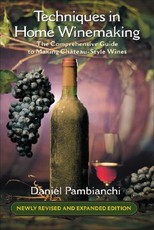 Techniques in Home Winemaking