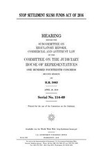 Stop Settlement Slush Funds Act of 2016