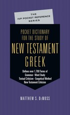 Pocket Dictionary for the Study of New Testament Greek
