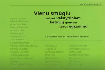 Vienu smūgiu pasirenk valstybiniam lietuvių gimtosios kalbos egzaminui
