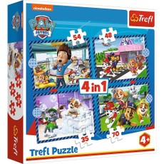 Paw Patrol dėlionė 4in1 „Dog Matters“